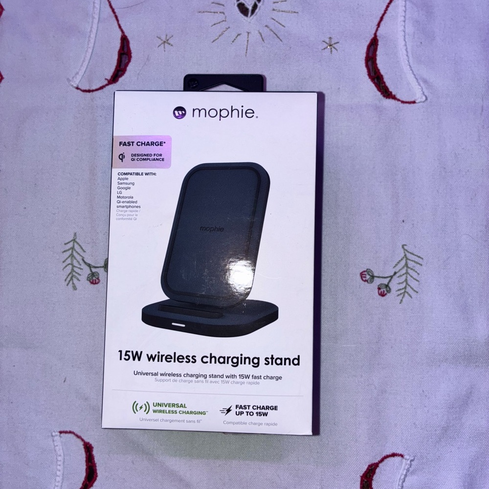 Mophie Dark Gray 15W Wireless Charger